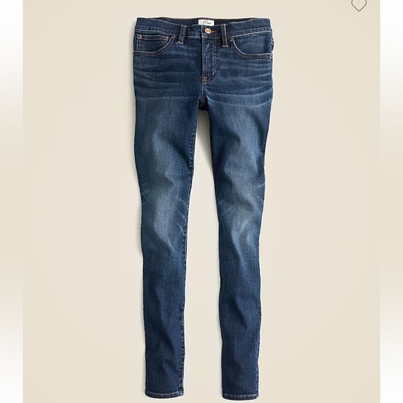 J Crew 8” Toothpick Skinny Jeans in vista wash NWOT sz 33 H2096 - Picture 2 of 11